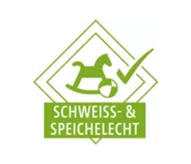 Продукт соответствует стандартам: &bull; Защита от пота и слюны (DIN 53160/1 и DIN 53160/2) &bull; Безопасность игрушек &Ouml;NORM EN 71-3