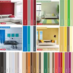 Цветовые решения в интерьере от ADLER