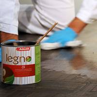 Чем покрасить пол масло лак ADLER